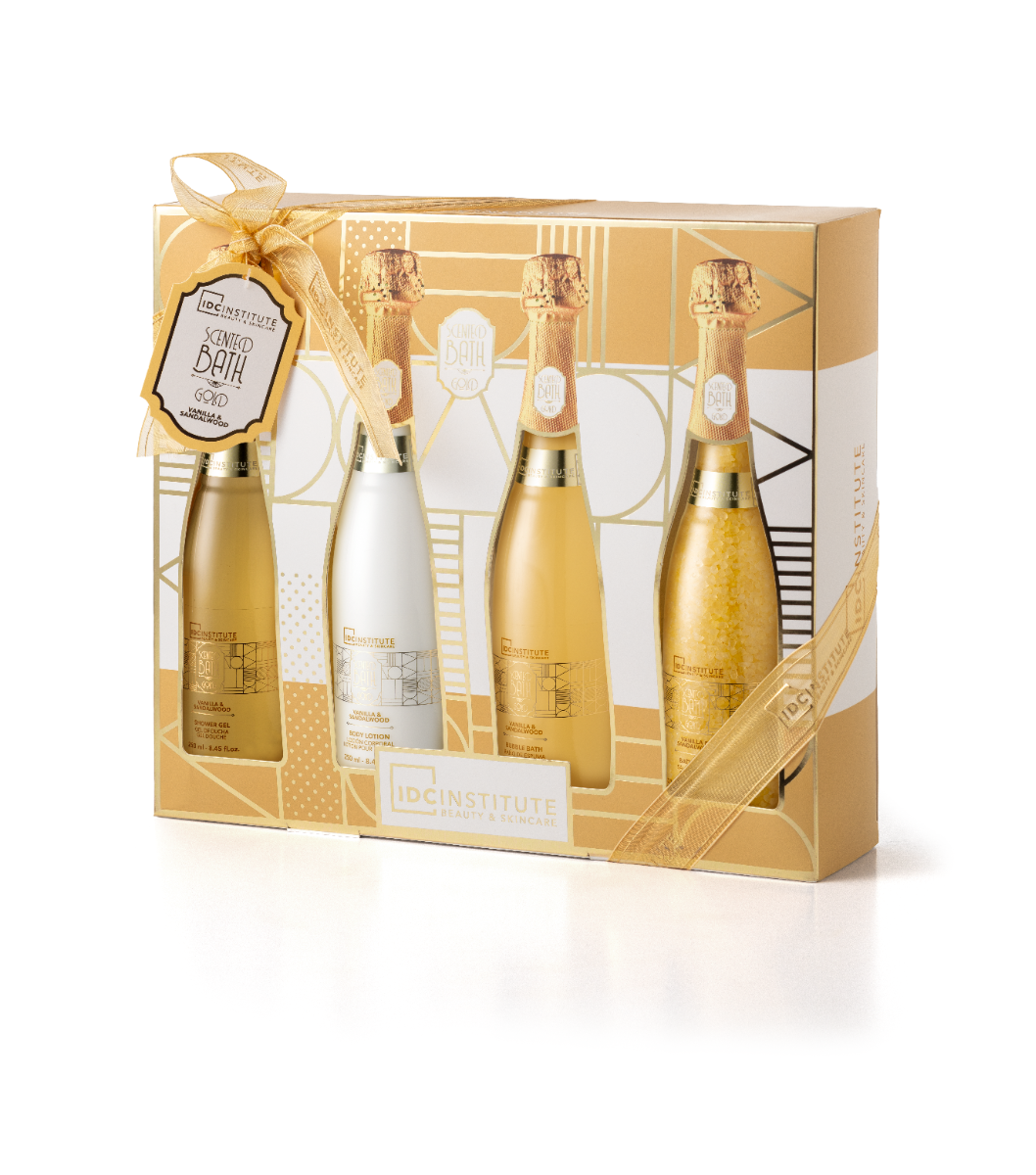 Set de baie Scented Gold Set Champagne