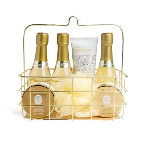 Set de baie in cos metalic Scented Gold