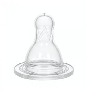 Set de doua tetine din silicon rotunde