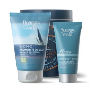 Set de ingrijire pentru corp si barba cu extract de absint - Momenti di Blu