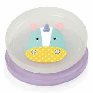 Set farfurii anti-alunecare Unicorn
