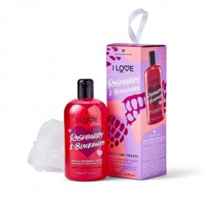 Set gel de dus + burete Raspberry Blackberry Originals