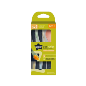 Set lingurite ergonomice multicolor +6 luni