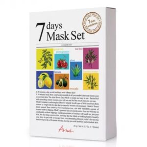 Set masti pentru tratamentul complet al tenului 7Days Mask