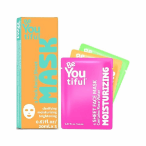 Set masti servetel purifiante hidratante si iluminatoare pentru tineri