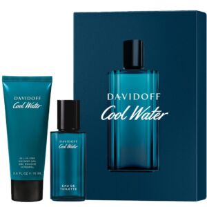 Set pentru barbati Cool Water Apa de toaleta 40ml + Gel de dus 75ml