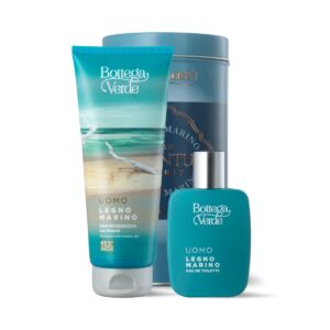 Set pentru barbati de ingrijire a corpului cu aroma lemnoasa - Legno Marino