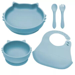 Set pentru diversificare Kitty +6 luni Aqua Blue
