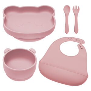 Set pentru diversificare Panda +6 luni Old Rose
