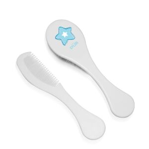 Set perie si pieptene bleu
