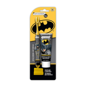 Set periuta si pasta de dinti copii Batman