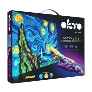Set pictura 3D cu argila usoara Starry Night