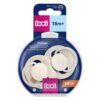 Set suzete din silicon pentru +18 luni Dynamic Prime Coconut/Ivory 34/403