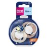 Set suzete din silicon pentru +18 luni Dynamic Prime Ivory/Blush 34/438