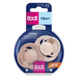 Set suzete din silicon pentru +18 luni Dynamic Prime Nude/Blush 34/407