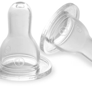 Set tetine silicon marime V +3 luni