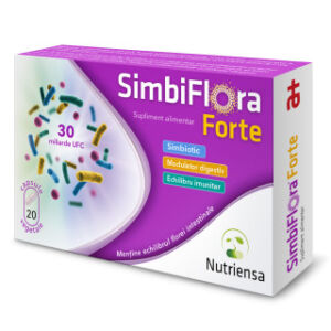 SimbiFlora Forte 20 capsule – Probiotice
