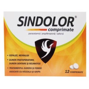 Sindolor 12 comprimate Fiterman Pharma
