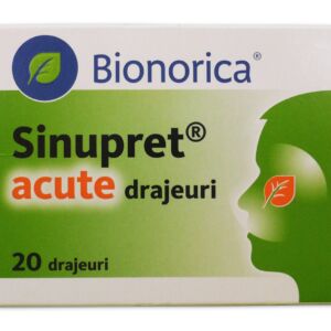 Sinupret acute 20 drajeuri Bionorica