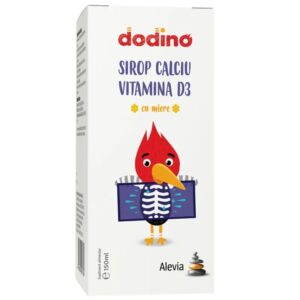 Sirop calciu vitamina D3 cu miere Dodino
