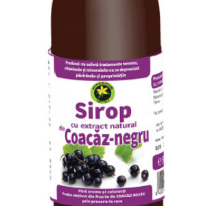 Sirop coacaze negru x 500ml (Hypericum)