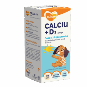 Sirop copii Alinan Calciu + Vit D3