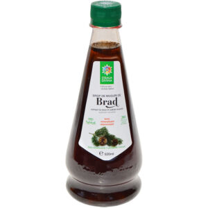 Sirop natural cu muguri de brad presat la rece