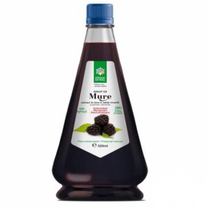 Sirop natural cu mure presat la rece