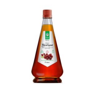 Sirop natural de merisor presat la rece