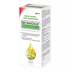 Sirop pentru tuse productiva Bronhoklir