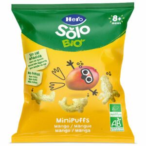 Snack eco din cereale cu mango Solo Minipuffs +8 luni