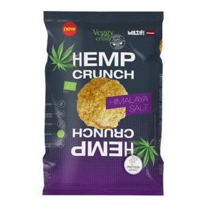 Snack proteic bio cu sare de himalaya Hemp Crunch