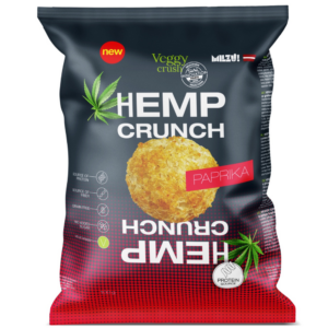 Snack proteic cu paprika Hemp Crush