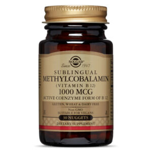 Solgar Methylcobalamina (Vitamina B12) 1000 mcg
