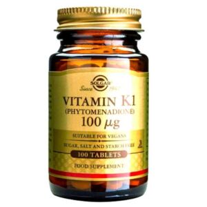 Solgar Vitamin K1 100 mcg