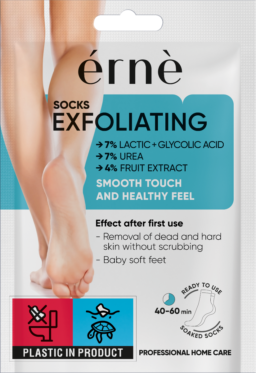 Sosete exfoliante pentru picioare