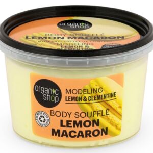 Souffle de corp cu lamaie si clementina Lemon Macaron
