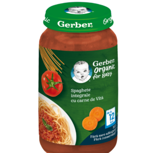 Spaghete integrale cu carne de vita +12 luni
