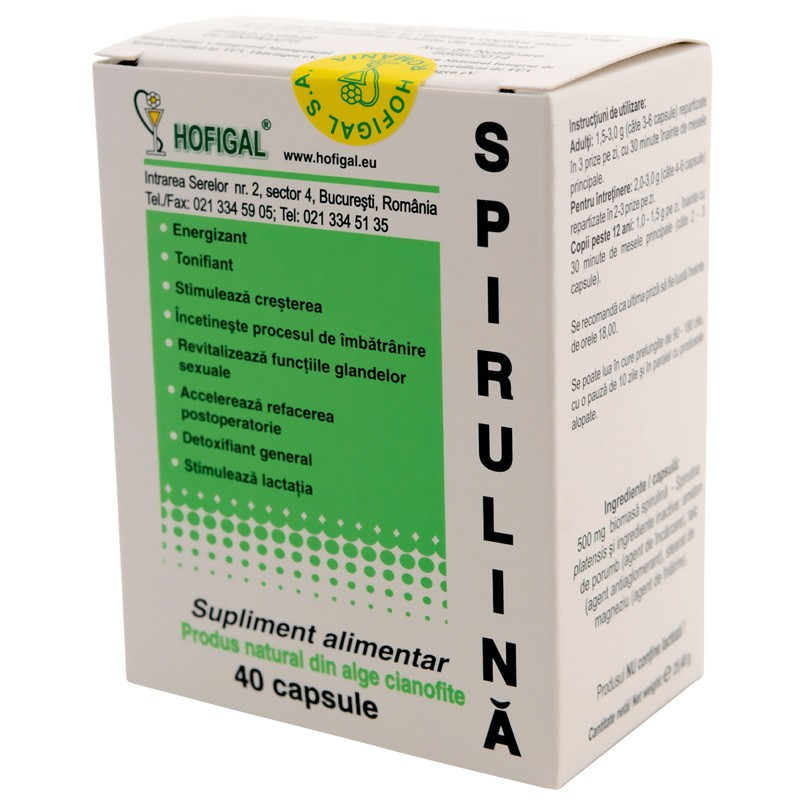 Spirulina 500 mg