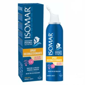 Spray Isomar pentru nas decongestionant cu Acid Hyaluronic