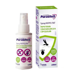 Spray Repelent Impotriva Tantarilor si a Capuselor Parasites Santaderm