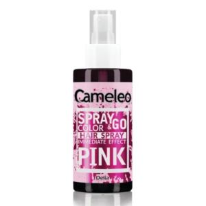 Spray colorant pentru par nuanta Pink Spray & Go
