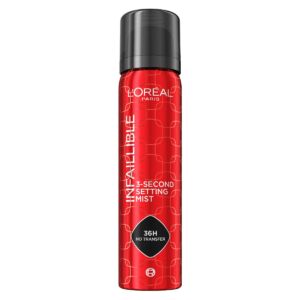 Spray de fixare rezistent la transfer Infaillible 3 Second Setting Mist