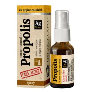 Spray extract de propolis cu argint coloidal