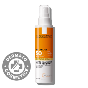 Spray invizibil SPF50+ cu parfum Anthelios