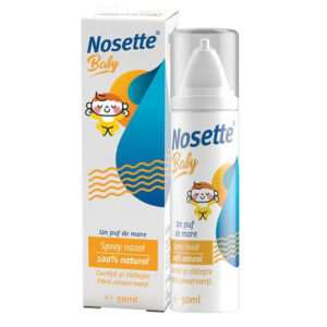 Spray nazal apa de mare izotonica Nosette Baby
