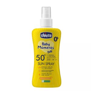 Spray protectie solara Baby Moments SPF 50+ de la 0 luni+