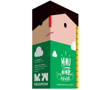 Spray solutie orala vitamina K2 + D3 Minunino