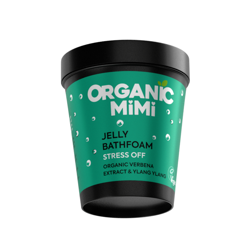 Spuma de baie tip jeleu antistres cu verbina si ylang ylang