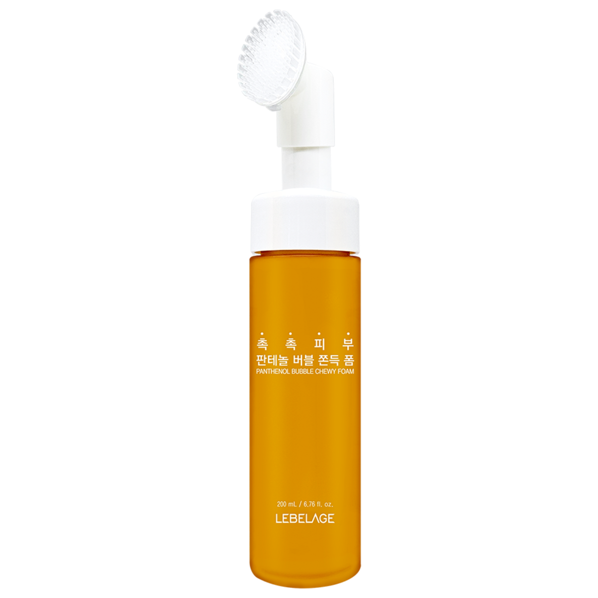 Spuma de curatare cu Panthenol si perie din silicon